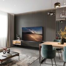 LG 77 Inch CS Series 4K UHD HDR Smart OLED TV OLED77CSPSA hero image
