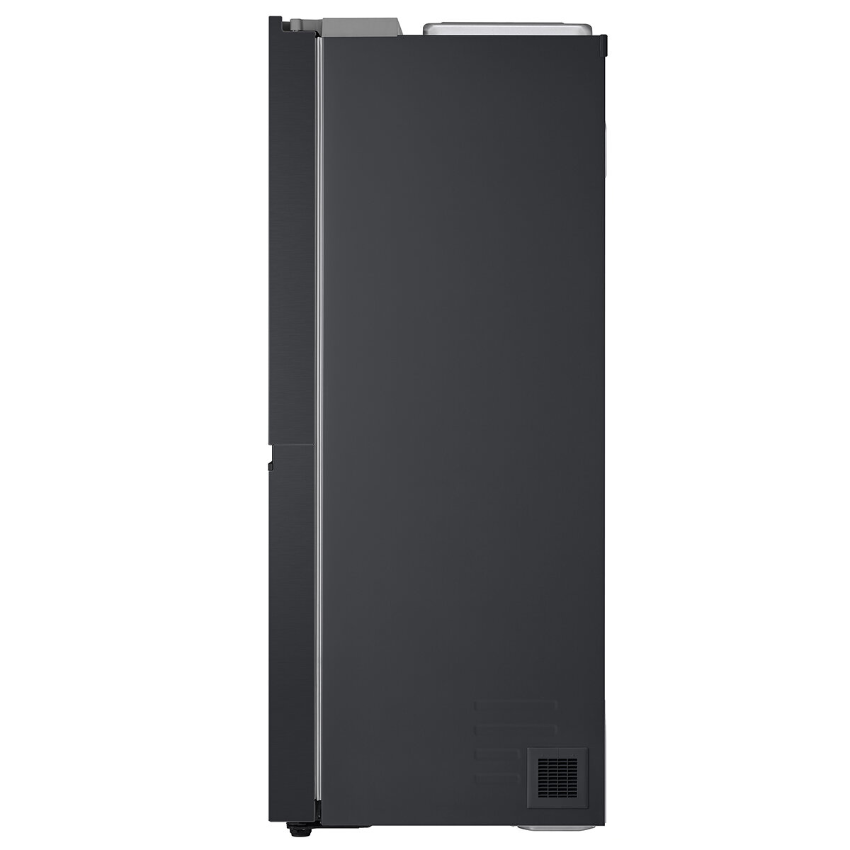 LG 655L Side by Side Fridge Matte Black GS-B600MBL hero image