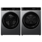 Haier 600 Series 12kg Front Load Washer and 10kg Heat Pump Dryer Laundry Package Black HWF12PXB2HDHP10PXB1 hero image