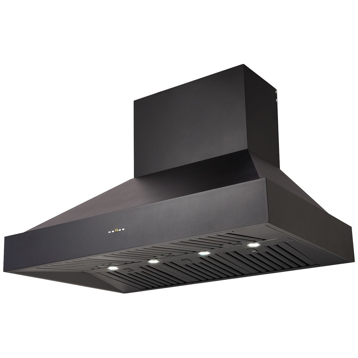 Schweigen 120cm BBQ Canopy Rangehood with On-Board Motor - Black CL8912B hero image