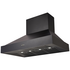 Schweigen 120cm BBQ Canopy Rangehood with On-Board Motor - Black CL8912B image NaN