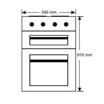 Chef CFG515WALP 54cm Freestanding LPG Gas Oven/Stove hero image