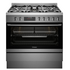 Westinghouse 90cm Dual Fuel Pyrolytic Freestanding Cooker with SteamBake Dark Stainless Steel WFEP9717DD  image NaN