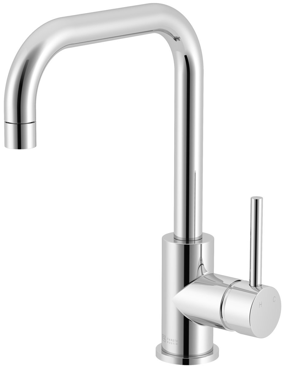 Gareth Ashton 3K3 Lucia Square Side Lever Mixer Tap hero image