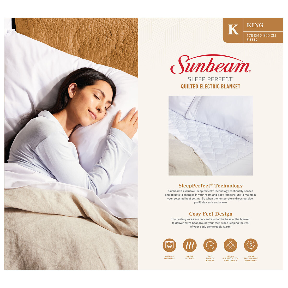 Morphy richards king size electric 2025 blanket