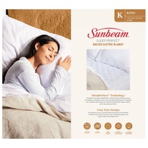 Sunbeam Sleep Perfect Quilted Electric Blanket King BLQ5471 hero image