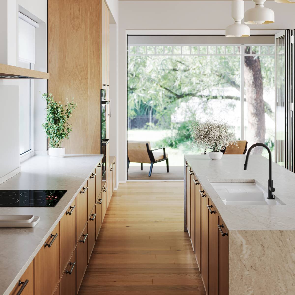Turner Hastings Cuisine 116 x 50 Inset or Undermount Double Bowl Left Hand Drainer Sink with Tap Hole - Gloss White CUD116FS-LHD hero image