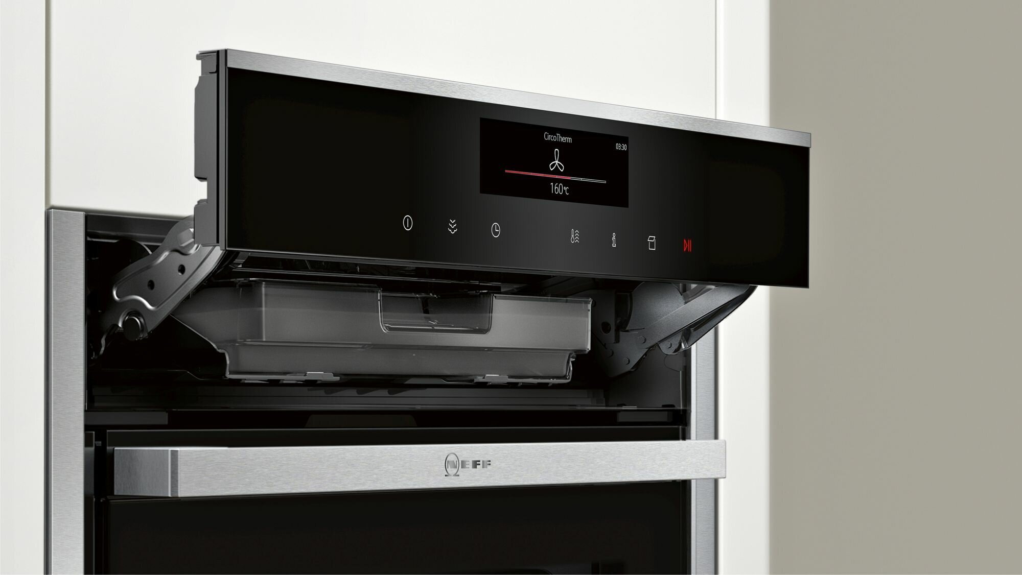 NEFF B48FT78H0B 60cm Built-In Combi-Steam Oven hero image