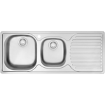 Franke PFX-P621RHD Pacific Plus 1 and 3/4 Bowl Right Hand Drainer Sink hero image