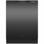 Fisher & Paykel Series 7 Contemporary Built Under Dishwasher Black Steel DW60UC6B hero image