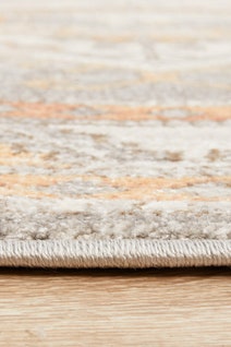 Rug Culture Mayfair Large Grey & Peach Rug 240X240CM - MAY-CAT-GRY-240X240 hero image