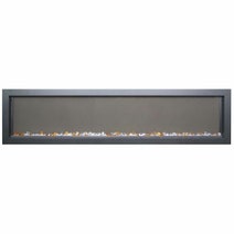 Remii 45 Inch Extra Slim Indoor Built In Electric Fireplace with Black Steel Surround 102745-XS hero image