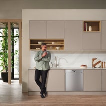 Miele 60cm Gen 5000 Built Under Dishwasher Stainless Steel G5000SCUCLST hero image