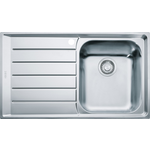 Franke NEX611LHD Neptune Single Bowl Left Hand Drainer Sink hero image