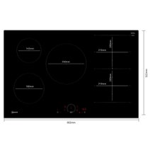 NEFF 80cm N 70 Flex Induction Cooktop Black T68FHV4L0 hero image