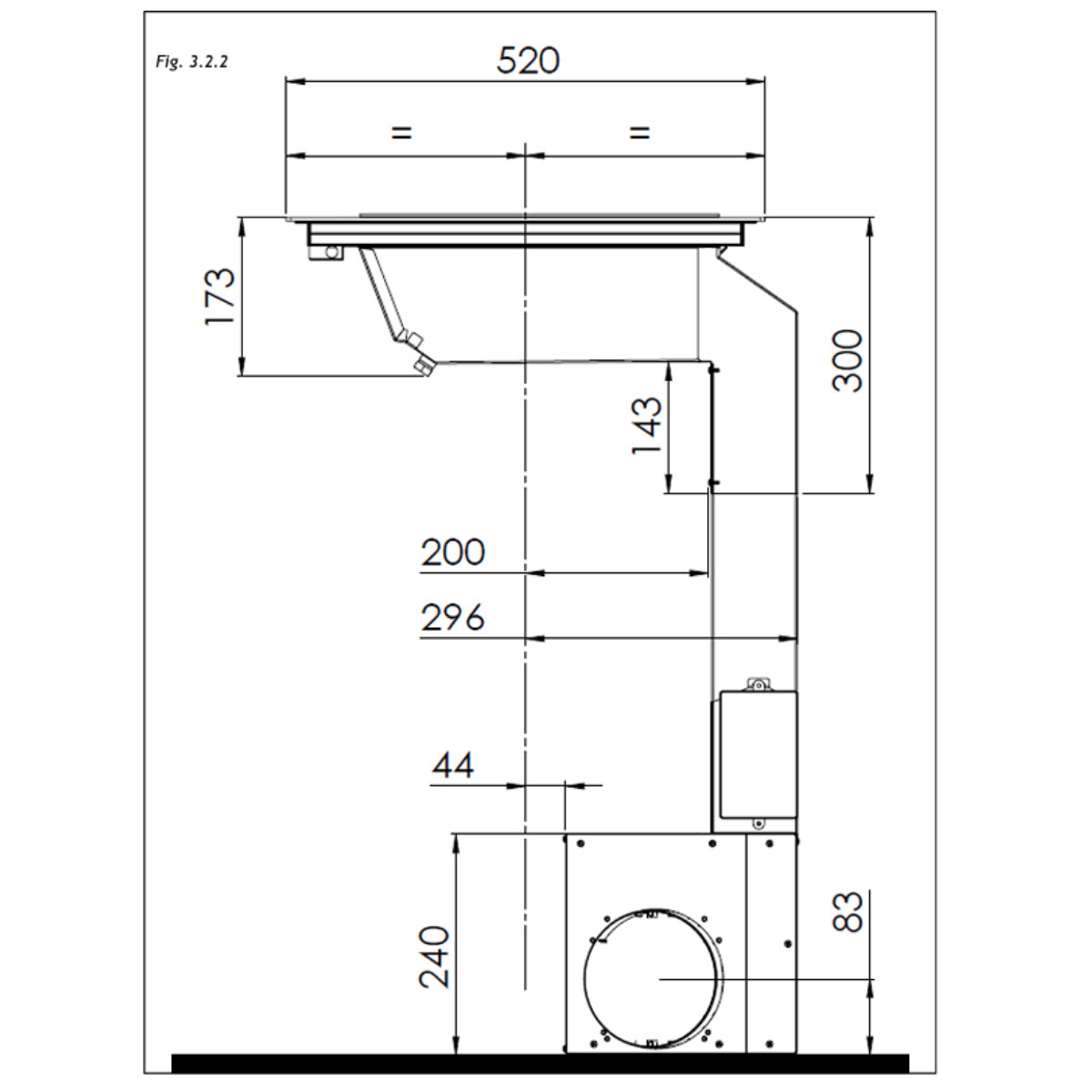 Artusi 90cm Induction Cooktop with Integrated Downdraft AID864DD hero image