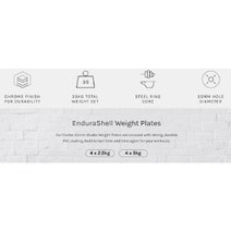 Cortex 35KG Endura Shell Dumbbell Weight Set CSST-WPSECSET-N hero image