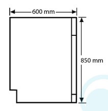 Haier Dishwasher HDW12-SFE1WH hero image
