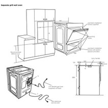 Westinghouse 60cm LPG Gas Built-In Oven with Separate Grill WVG665SCLP hero image
