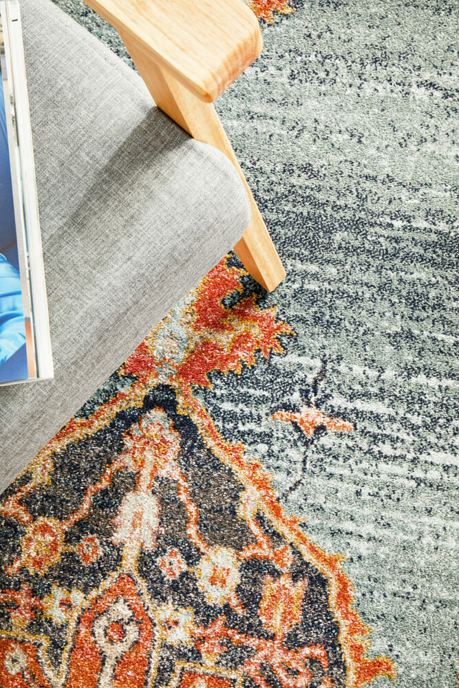 Rug Culture Legacy Extra Large Multi-coloured Rug 500X80CM - LEG-862-RUST-500X80 hero image