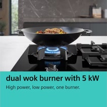 Siemens 75cm iQ500 Natural Gas Stainless Steel Cooktop EC7A5RB90A hero image