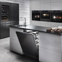 ASKO 45cm Craft Compact Combi-Steam Oven Black Steel OCS8487B hero image