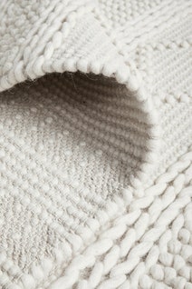 Rug Culture Maison Extra Large White & Natural Rug 320X230CM - MSN-ZOE-320X230 hero image