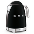 Smeg 50s Retro Style Temperature Control Electric Kettle Black KLF04BLAU image NaN