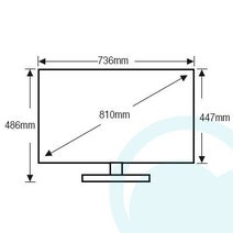 Samsung UA32H4000AW 32" 81cm HD LED LCD TV hero image