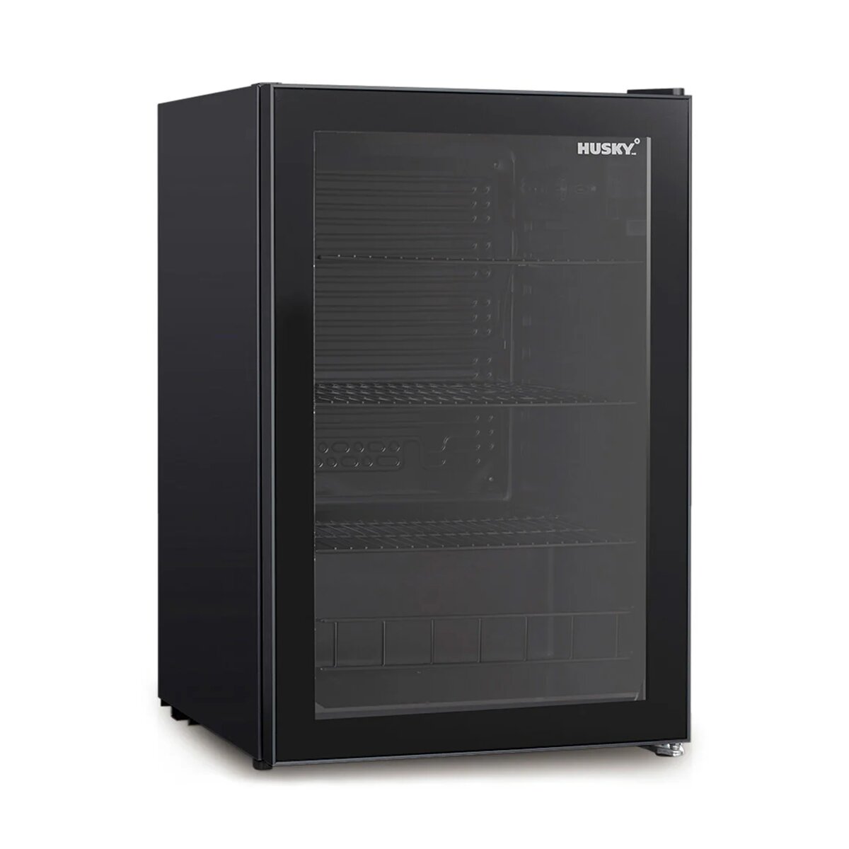 Husky 130L Indoor Under Counter Drinks Cooler Black HUS130CNBLK hero image
