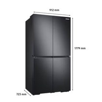 Samsung 648L French Door Fridge Black SRF7500BB hero image