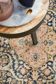Rug Culture Legacy Small Multi-coloured Rug 150X150CM - LEG-858-MIDN-150X150 hero image