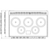Falcon 90cm Classic FX Induction Freestanding Oven/Stove Slate and Brass CLA90FXEISL-BR image NaN
