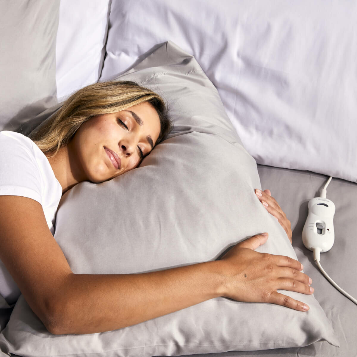 Sunbeam Sleep Perfect Antibacterial Electric Blanket Queen BLA5351