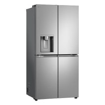 LG 506L French Door Fridge with Slim In-Door Ice and Water Dispenser Stainless Steel GF-L500PL hero image