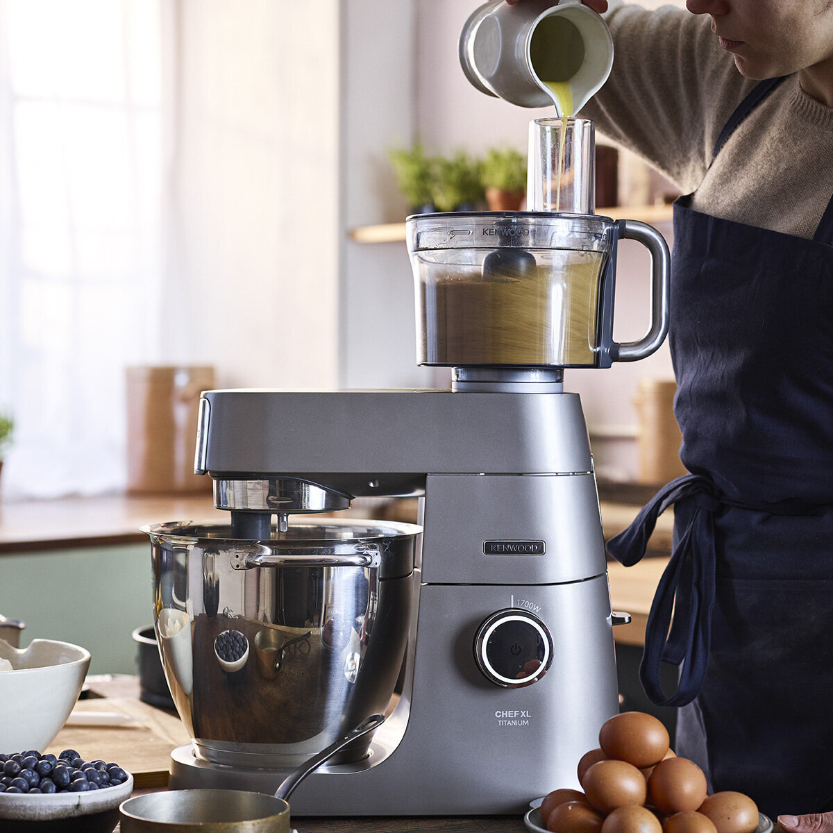 Kenwood Chef XL Titanium Food Mixer KVL8300S Appliances Online
