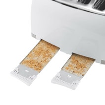 Russell Hobbs Honeycomb 4 Slice Toaster White RHT704WHI hero image