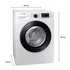 Samsung 8.5kg/6kg Washer Dryer Combo WD85T4046CE image NaN