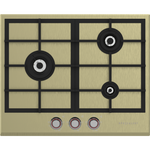 Spezialist 64cm Stainless Steel Plate Brass Surface LP Gas Cooktop S30643SPBBRLPG hero image