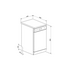 Smeg DWA4510X 45cm Slimline Freestanding Dishwasher image NaN