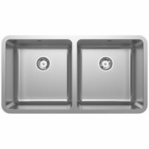 Abey LG200UTPK Lago Double Bowl Undermount Sink Pack hero image
