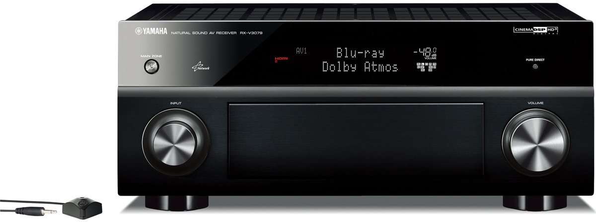 Yamaha RXV3079B 9.2Ch Network AV Receiver with Bluetooth, AirPlay & Wifi hero image