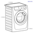 Simpson SWF14743 7kg EZI Front Load Washing Machine image NaN