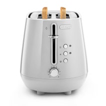 DeLonghi Eclettica Two-Slice Toaster White CTY2003W hero image