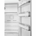 Smeg 270L 50's Retro Style Aesthetic Top Mount Fridge White FAB28RWH3AU image NaN