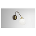 CTO Lighting Array Opal Single Wall Light - Bronze ARRWA1BZBC image NaN