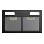 Haier 60cm 500 Series Integrated Insert Undermount Rangehood Black HPH60ILB2 hero image