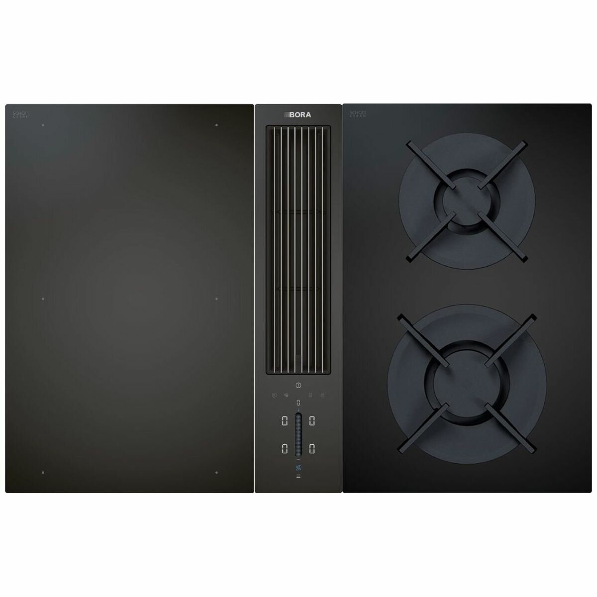 Integrated ventilation 2025 cooktop