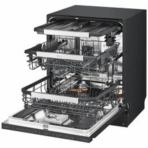 LG 60cm 15 Place QuadWash Built Under Dishwasher Matte Black with TrueSteam XD3A25UMB hero image