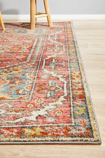 Rug Culture Legacy Large Multi-coloured Rug 290X200CM - LEG-856-CRIM-290X200 hero image